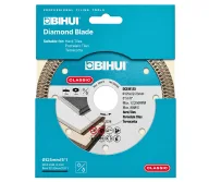Disc de tăiat cu diamant BIHUI DCEM125 12 mm Turbo Ceramică, Gresie porțelanată-2