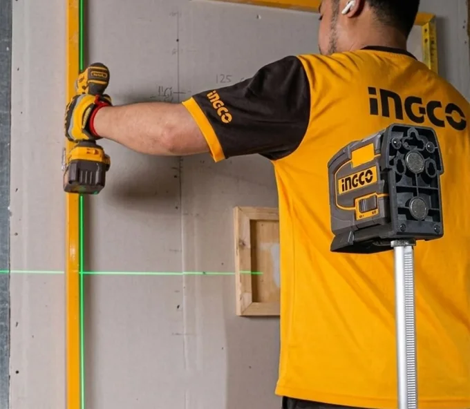 Лазерный уровень INGCO COS260203 2 луча 35 m-2