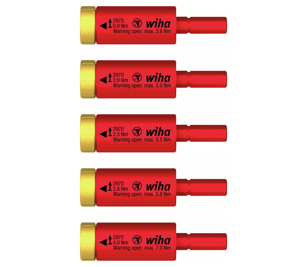 Набор динамометрических адаптеров электрика WIHA W414795 75 мм