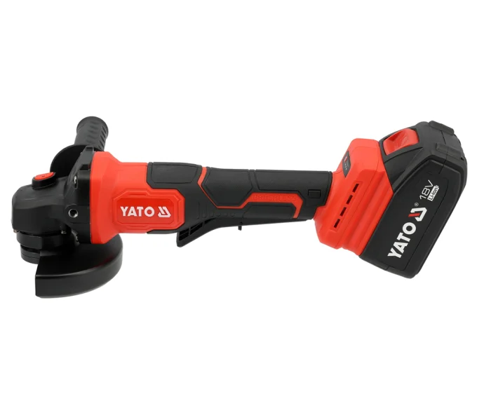 Угловая шлифмашина аккумуляторная YATO YT828254 125 мм 18 В 4 Ач-2