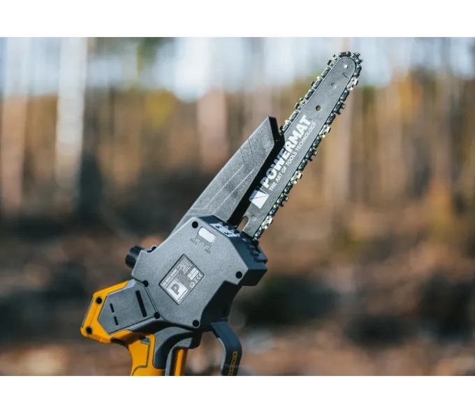 Fierăstrău cu lanț cu acumulator POWERMAT PM-MPA-2AHM 200 mm 21 V 2 Ah-3