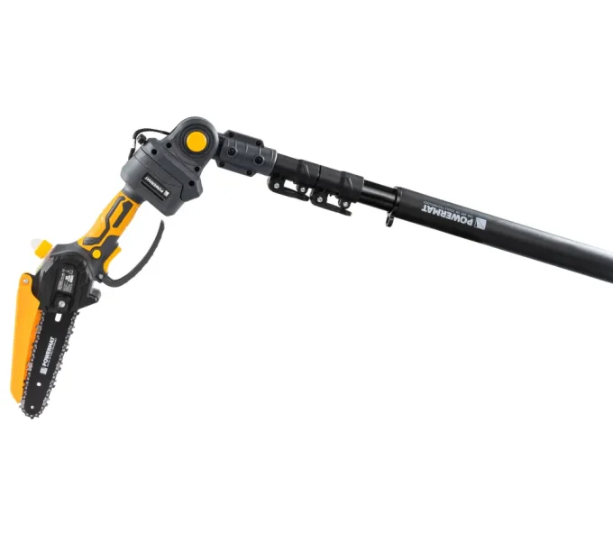 Set grădină pe acumulator POWERMAT PM-PSWA-21V-3M 3 în 1 cu ferăstrău, foarfecă și tijă telescopică-8