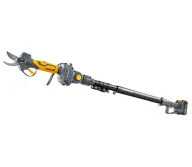 Set grădină pe acumulator POWERMAT PM-PSWA-21V-3M 3 în 1 cu ferăstrău, foarfecă și tijă telescopică-9