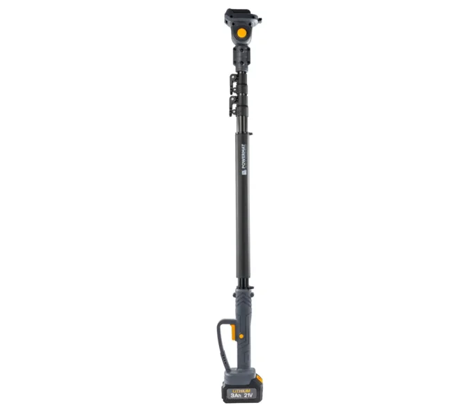 Set grădină pe acumulator POWERMAT PM-PSWA-21V-3M 3 în 1 cu ferăstrău, foarfecă și tijă telescopică-16