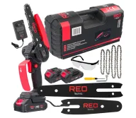 Fierăstrău cu lanț cu acumulator RED Technic RTMPA0064 200, 150 mm 21 V 2 Ah-1