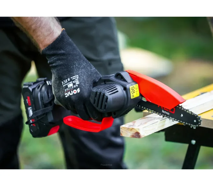 Fierăstrău cu lanț cu acumulator RED Technic RTMPA0064 200, 150 mm 21 V 2 Ah-11