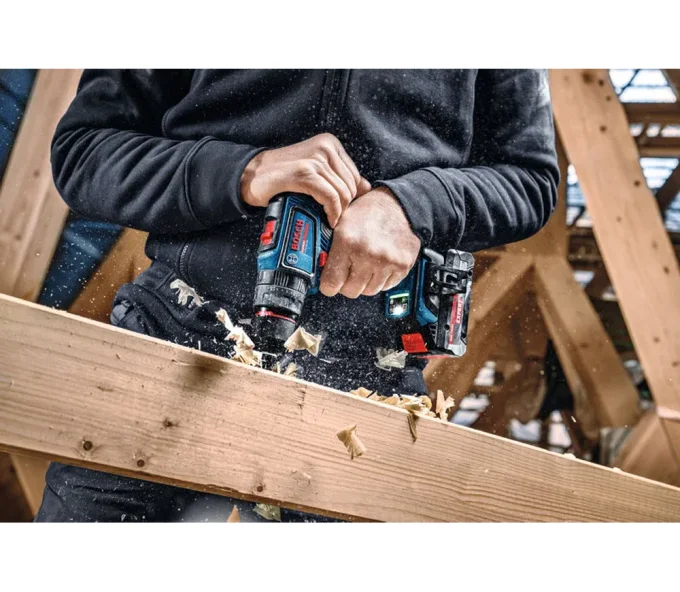 Mașină de înșurubat cu percuție cu acum. BOSCH EXSB18V-90 18 V 4 Ah-4