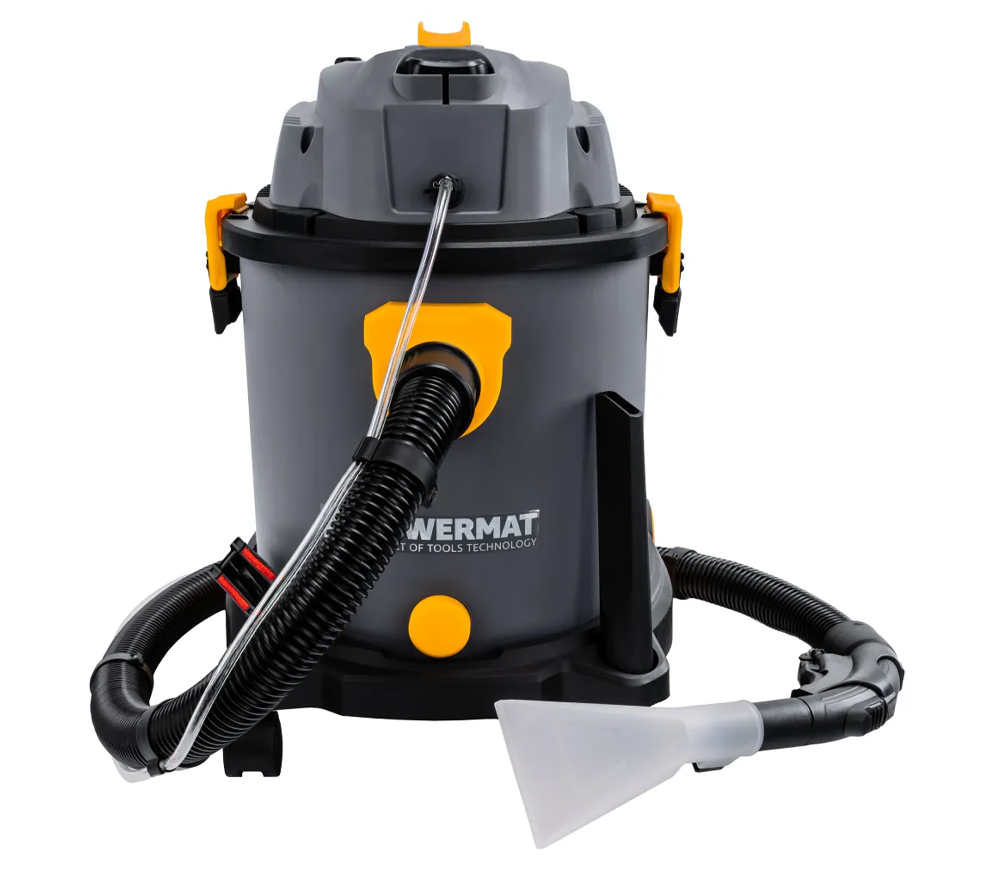 Моющий промышленный пылесос POWERMAT PM-ODP-2000M-PRO 2000 вт 250 мбар 20 л