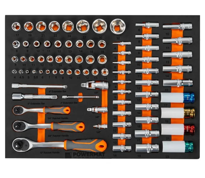 Sertar mobil cu scule POWERMAT PM-SN-261M-7
