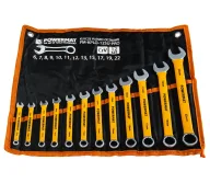 Набор комбинированных ключей POWERMAT PM-KPLO-12SU-PRO 6-22 mm-1