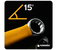 Набор комбинированных ключей POWERMAT PM-KPLO-12SU-PRO 6-22 mm-7