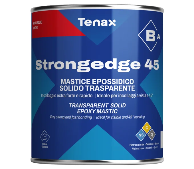 Adeziv epoxid mastic transparent Tenax Strongedge 45 B 0.5 kg-1