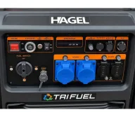 Generator electric HAGEL TRIFUEL LT12000iSE 11 kw Benzină, Gaz Invertor-2