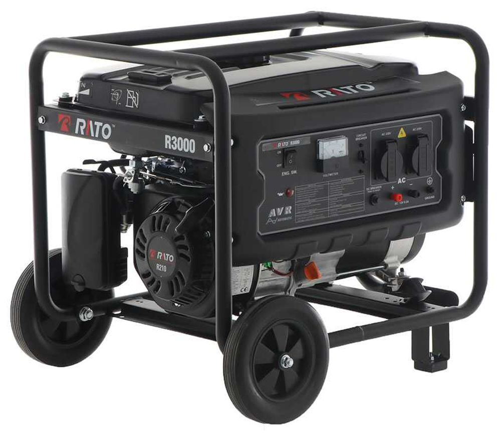 Generator electric RATO R3000 3 kw Benzină AVR