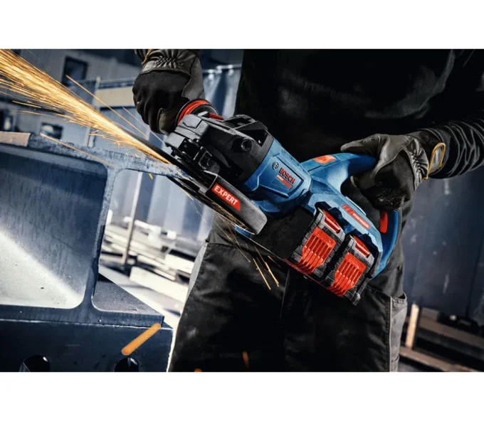 Угловая шлифмашина аккумуляторная (без АКБ) BOSCH EXWS18V2-230P 230 мм 2x18 В-6