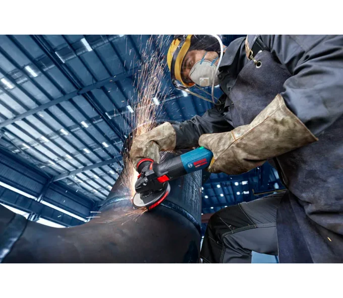 Угловая шлифмашина BOSCH EXWS20-125B 2000 вт 125 мм-5