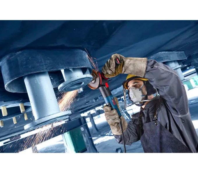 Угловая шлифмашина BOSCH EXWS20-125B 2000 вт 125 мм-7