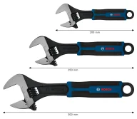Set 3 chei reglabile BOSCH 1600A03B2J 32 mm 150/200/250 mm-2