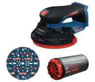 Mașină de șlefuit excentrică fără fir (fără bat) BOSCH EXEX18V-150-5 150 mm 18 V-2