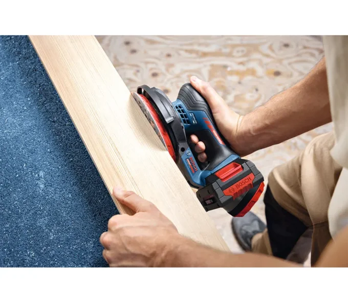 Mașină de șlefuit excentrică fără fir (fără bat) BOSCH EXEX18V-150-5 150 mm 18 V-4