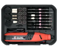 Polizor drept fără fir YATO YT82762 7.4 V 2 Ah-1