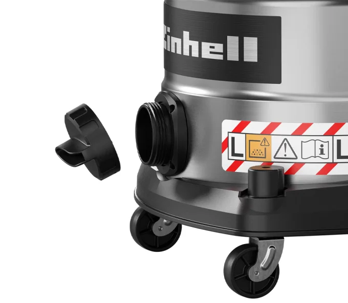 Пылесос промышленный EINHELL TE-VC 2580 SACL 1100 вт 200 мбар 25 л-3